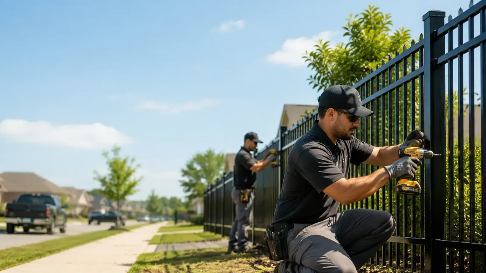 Metal Fence Installation in New Plymouth, OH